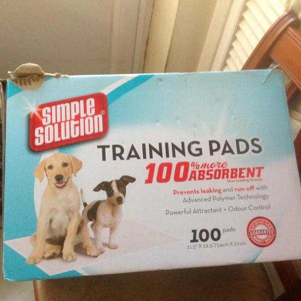 Puppy training pads