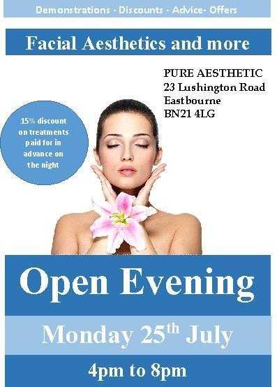 Pure Aesthetic Open Evening