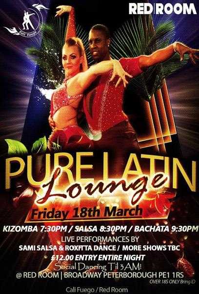 Pure Latin Lounge Salsa - Bachata - Kizomba With Cali Fuego Team