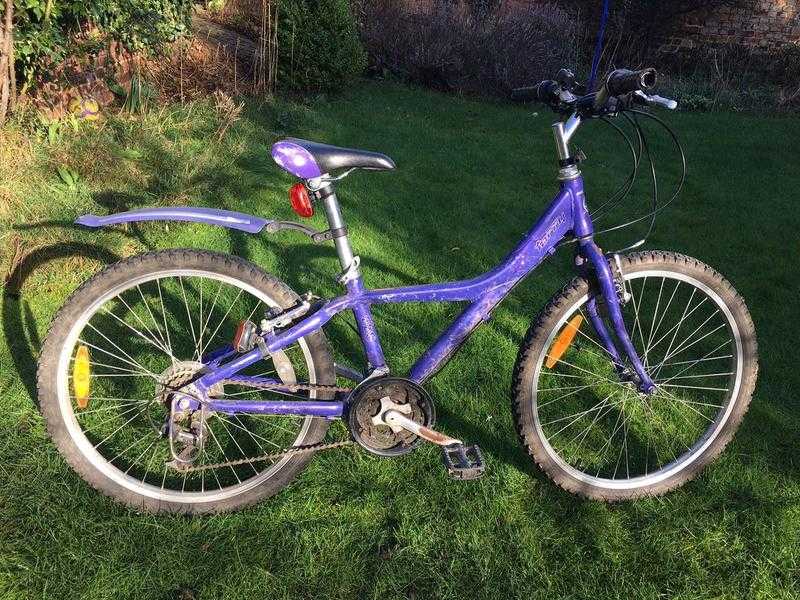 Purple Girls Bicycle