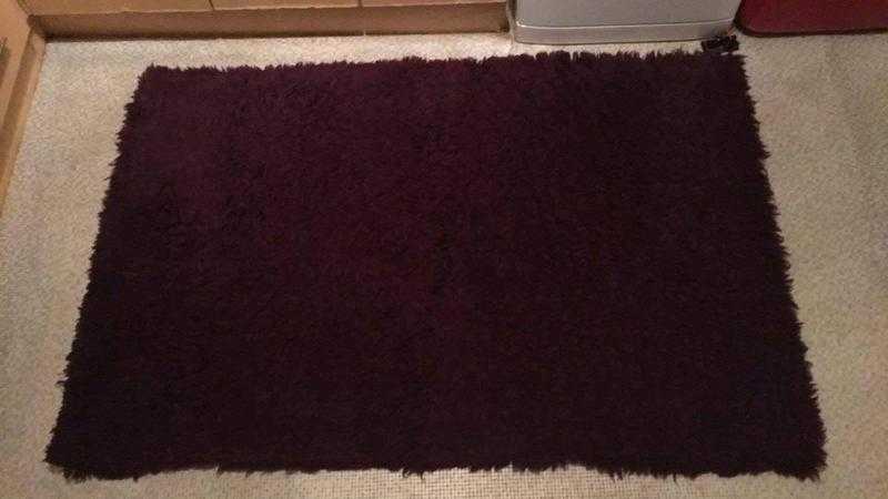 PURPLE SHAGGY RUG