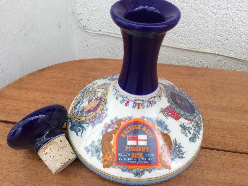 Pusser039s Rum Decanter - empty )