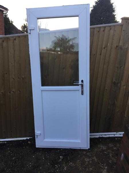PVC Double Glazed Back Door