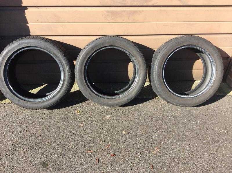 Qty. 3 Used 20550ZR16 Tyres for only 35.00 for the lot Collection Only