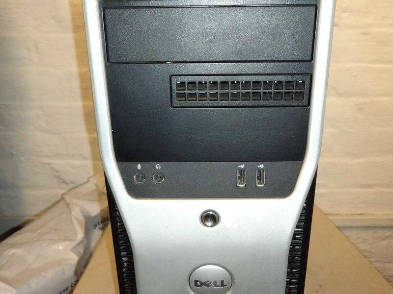 QUAD CORE DELL PRECISION T5400 COMPUTER, 4GB RAM, 320GB HD