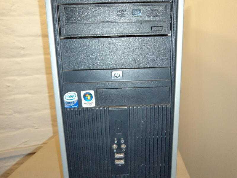 QUAD-CORE HP DC 7800 COMPUTER, 2GB RAM, 160GB HD