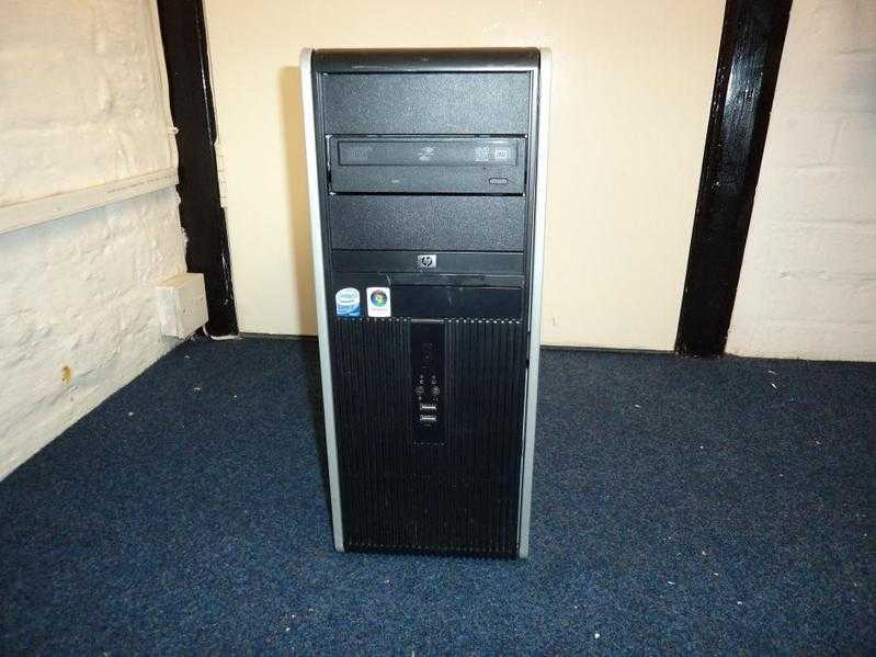 QUAD-CORE HP DC 7800 COMPUTER, 2GB RAM, 250GB HD