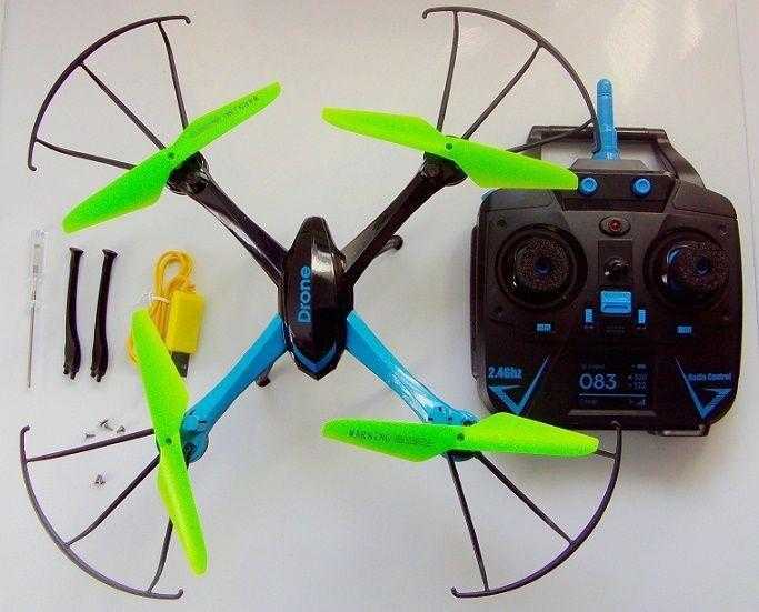 Quadcopter Drone 2.4Ghz 4CH 6-Axis Gyro RC Quadcopter with 0.3MP Camera