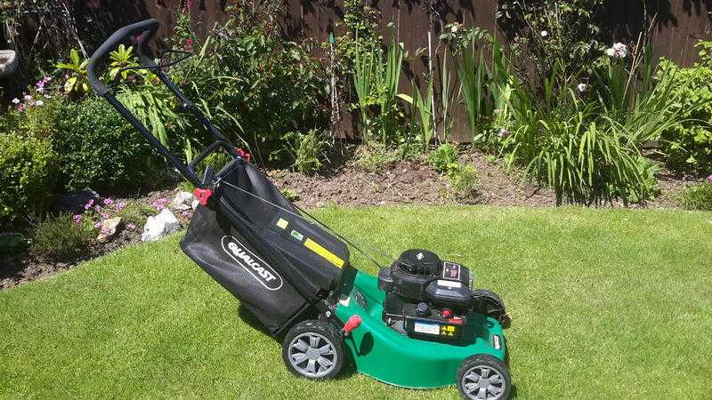 Qualcast petrol lawnmower