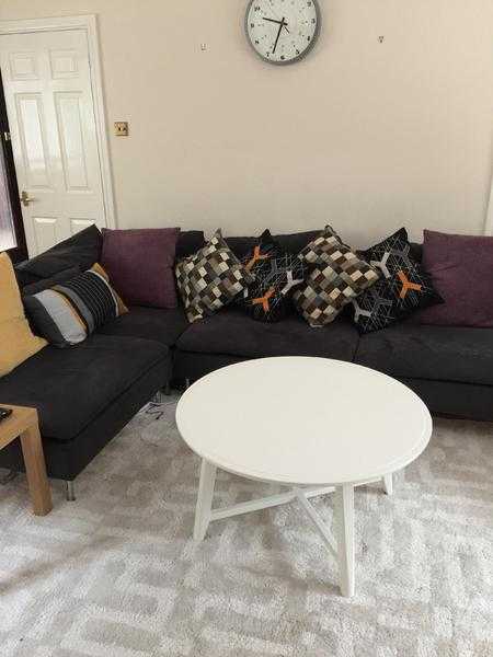 Quality GREY Excellent Condition L shape Sofa