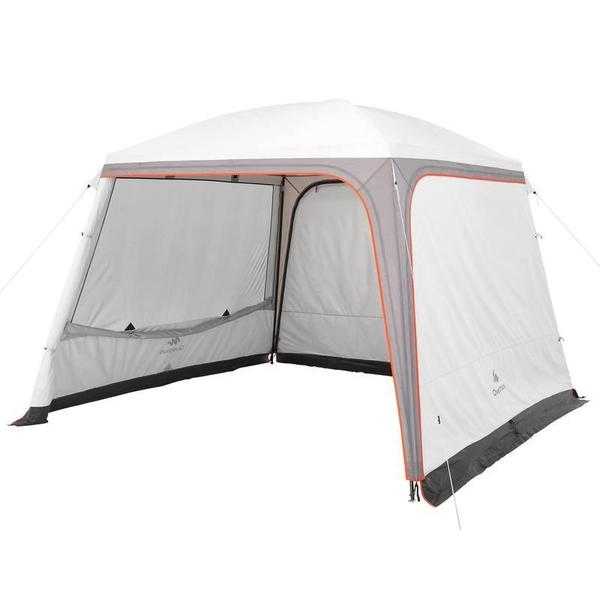 QUECHUA (from Decathlon) CAMPING SHELTER WITH DOORS, 3M X 3M