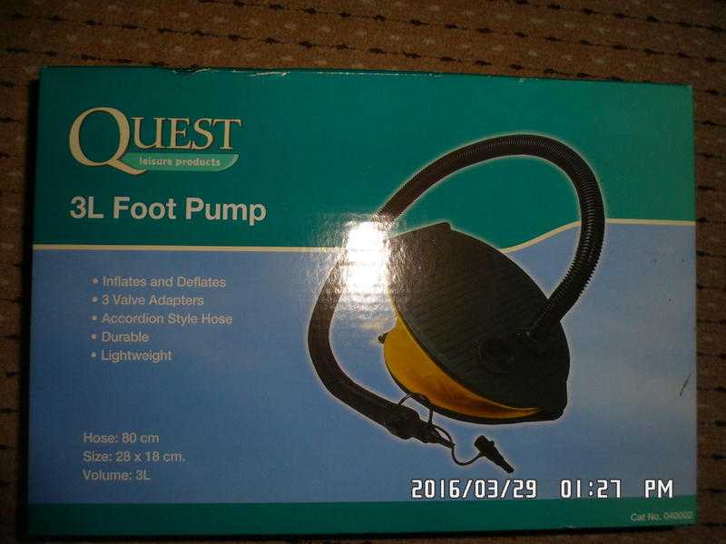 Quest 3 L Foot Pump