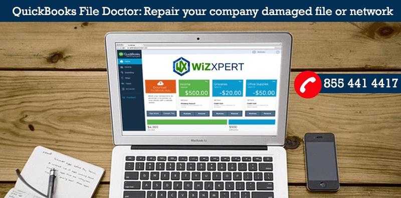 QuickBooks File Doctor Repair your company damaged file or network
