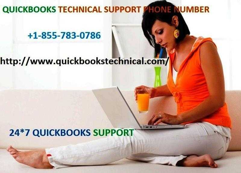 QUICKBOOKS TECHNICAL SUPPORT PHONE NUMBER  1-855-783-0786