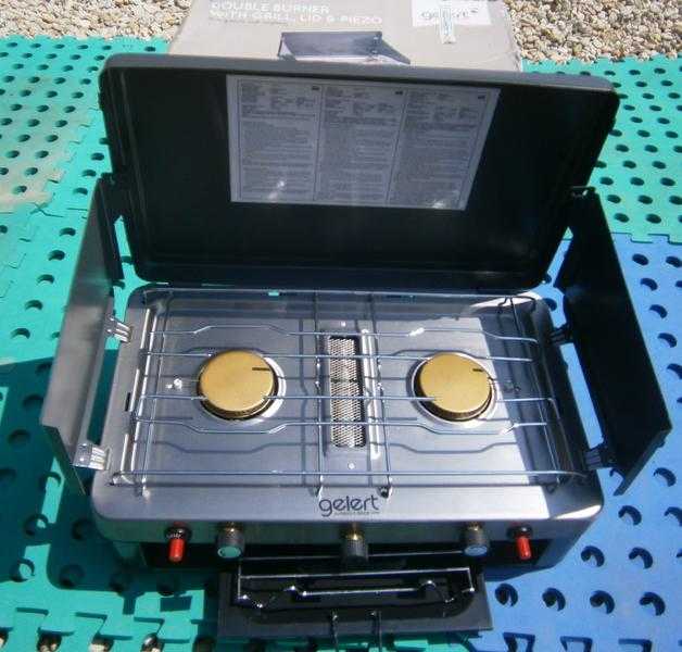 quotGelertquot Portable Gas Camping Stove (unused)