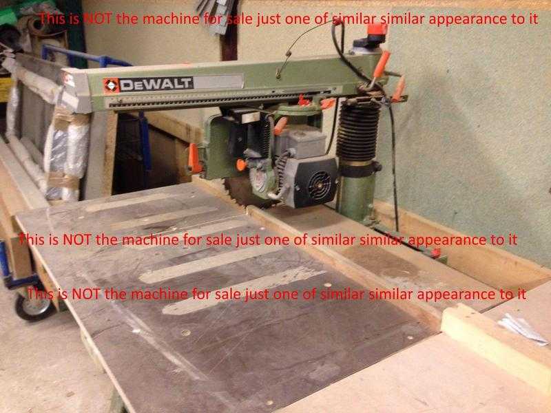 radial arm saw