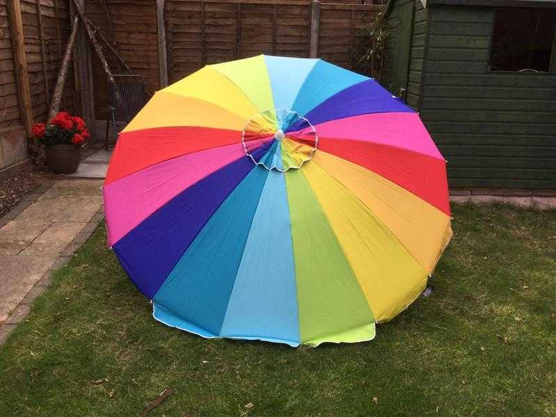 Rainbow parasol