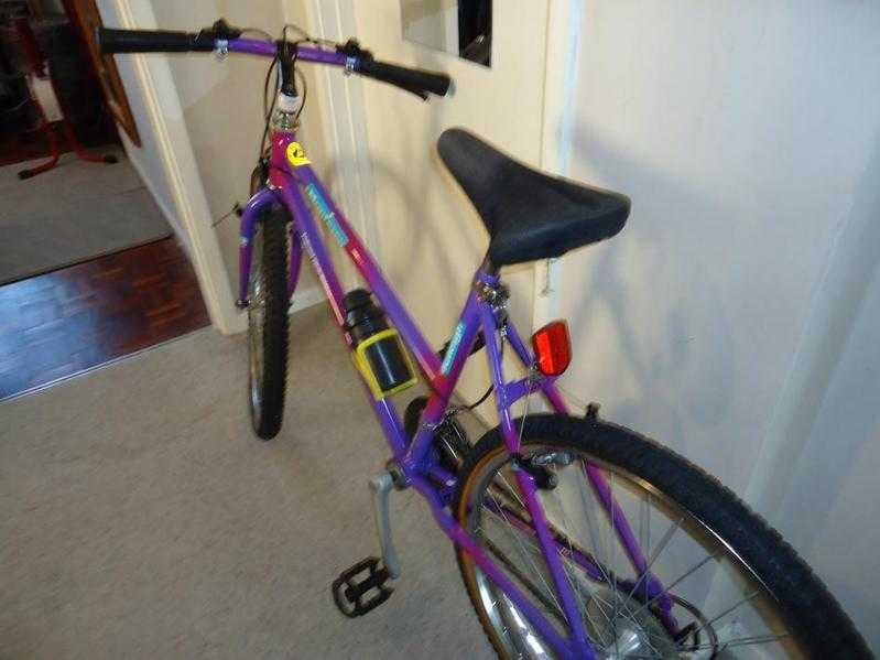 Raleigh Ladies Purple mountain bike