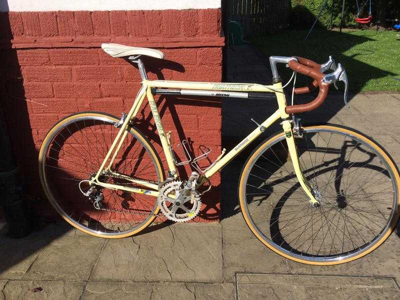 Raleigh racer road bike.