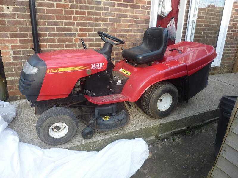 Rally (Husqvarna) tractor mower hydrostatic drive 36 cut  (Newick,localsurrounding delivery)