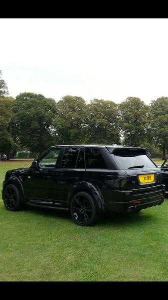 RANGE ROVER AND DRIVER HIRE