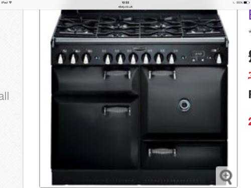 Rangemaster lan 110 dual fuel cooker