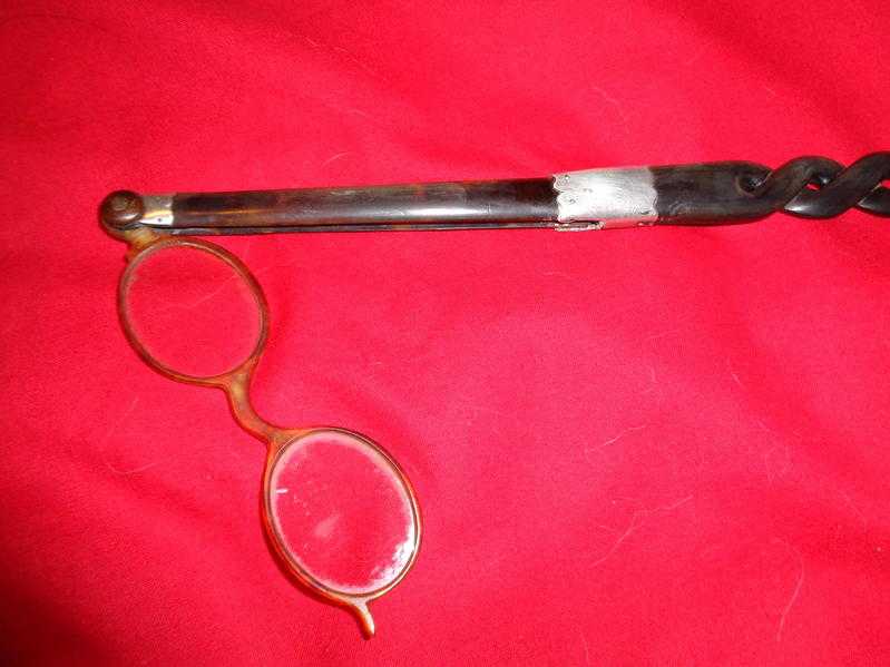 RARE ANTIQUE LORGNETTES SPECTACLES 1718th cent 35.00 FREE POST