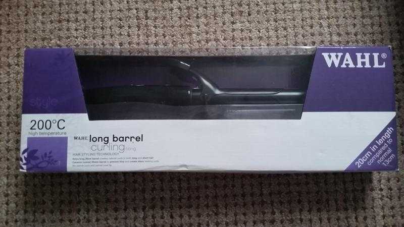 RARE BNIB Wahl Extra Long Barrel Curling Tong