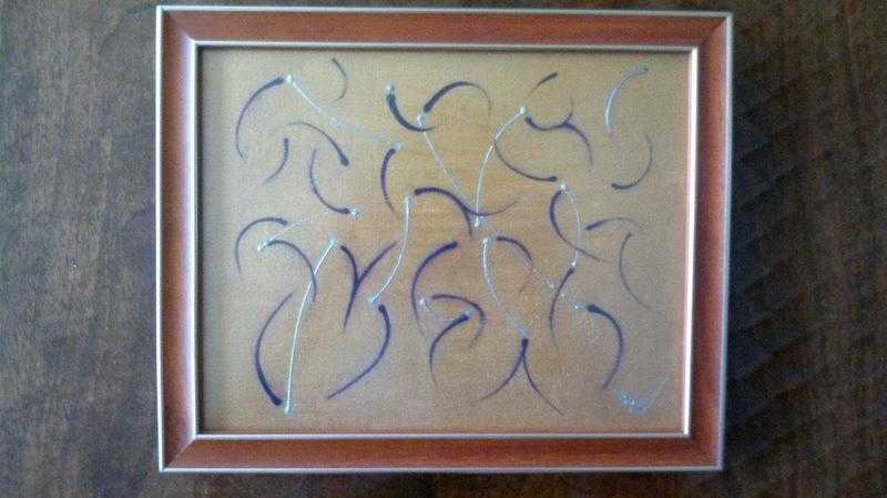 Rare Fashion Designer Painting For Sale