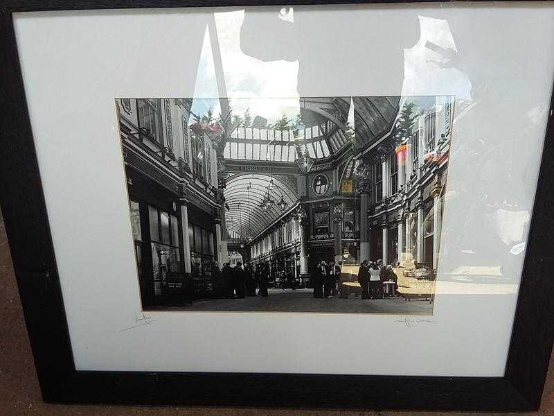 Rare original large limited edition London Photo print, framed and mounted 50