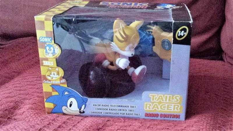 Rare Sonic The Hedgehog Radio Control Tails Racer NewSealed Box Collectors Item