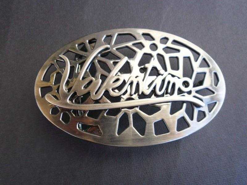 Rare Valentino Metal Belt Buckle LIKE NEW (ORIGINAL) FREE POSTAGE