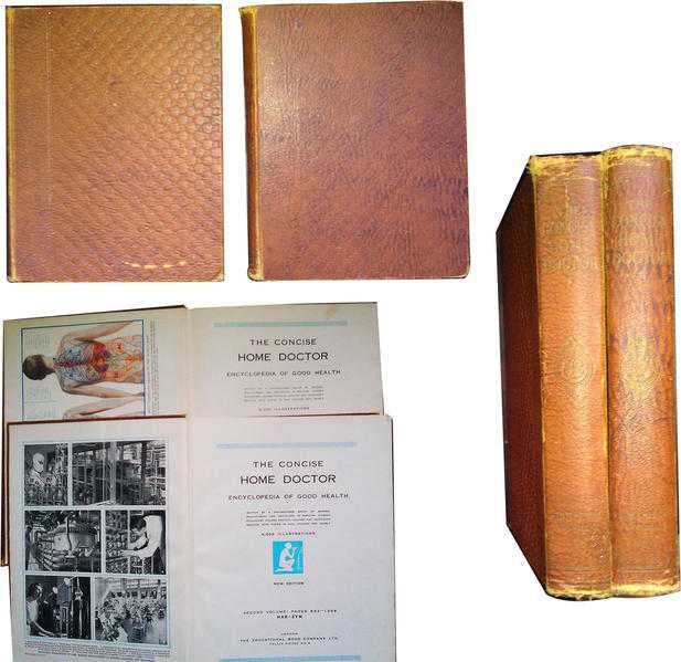 Rare Vintage Books - The concise home doctor Encyclopedia of good health