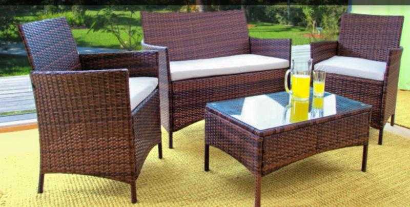 Rattan furniture set