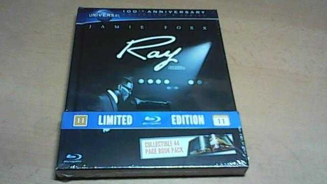 RAY - RAY CHARLES FILM LIMITED EDITION BLU RAY DIGIBOOK PACK BRAND NEW STILL SEALED.