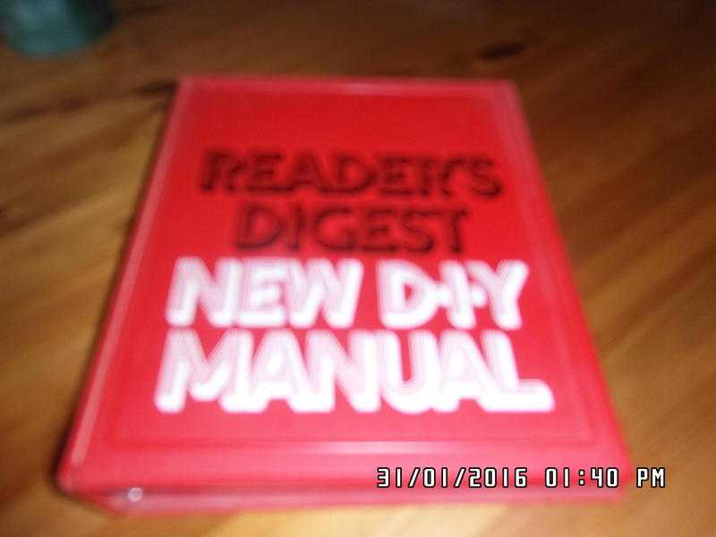 Readers Digest DIY Manual