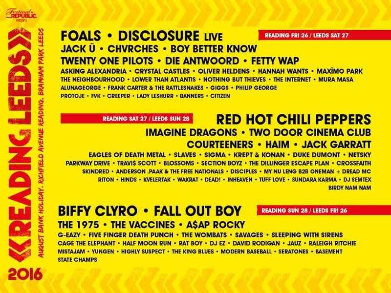 reading festival weekend tickets