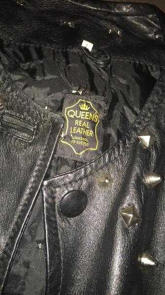 Real leather jacket