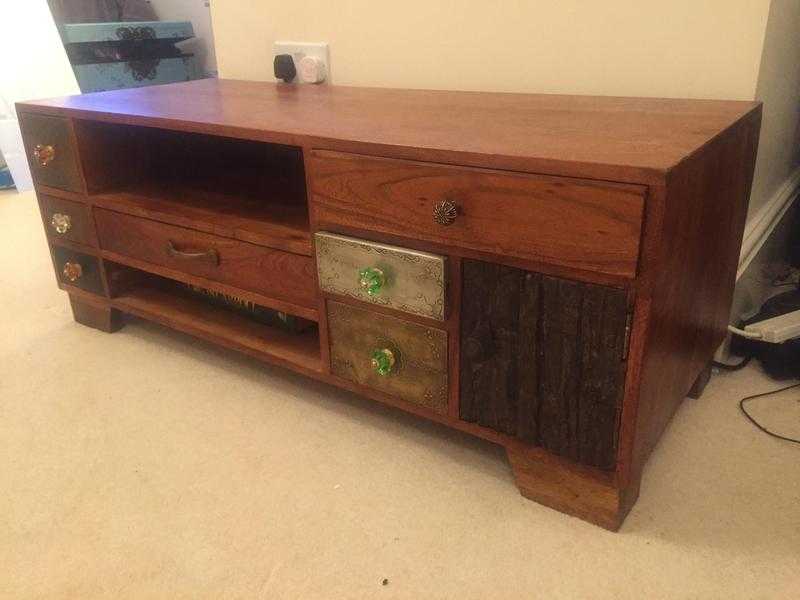 Real solid wood unit