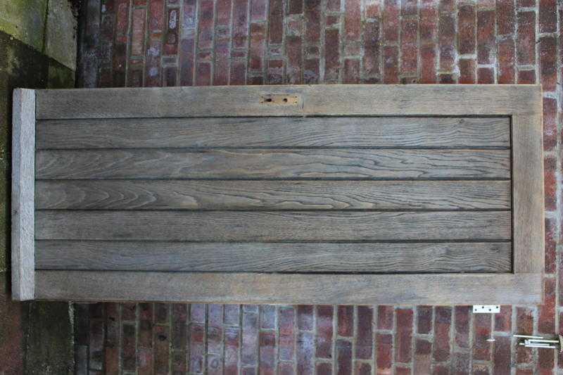 Reclaimed external oak doors