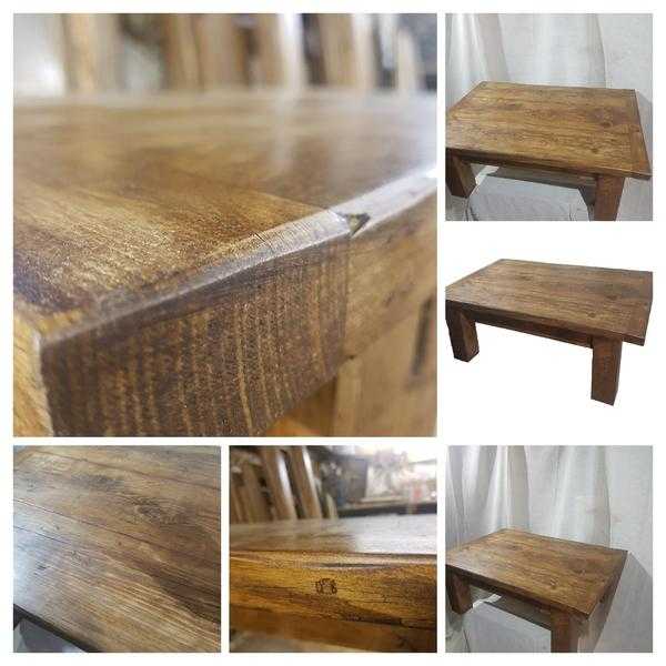 Reclaimed wood coffee table