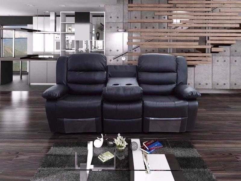 Recliner Sofa Pull Down Cupholder