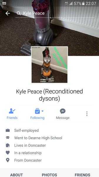 Reconditioned dyson hoovers