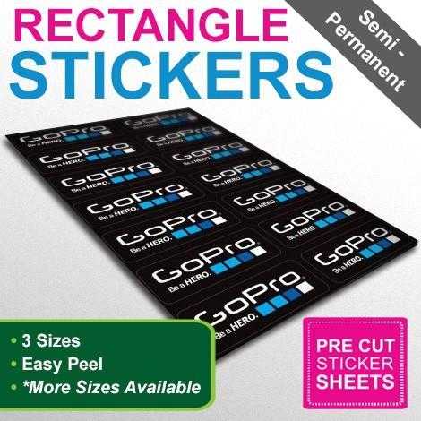 Rectangle Stickers  Labels Printing