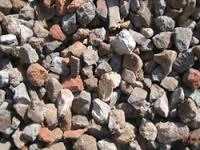 Recycled Crushed Brick and Stone Material