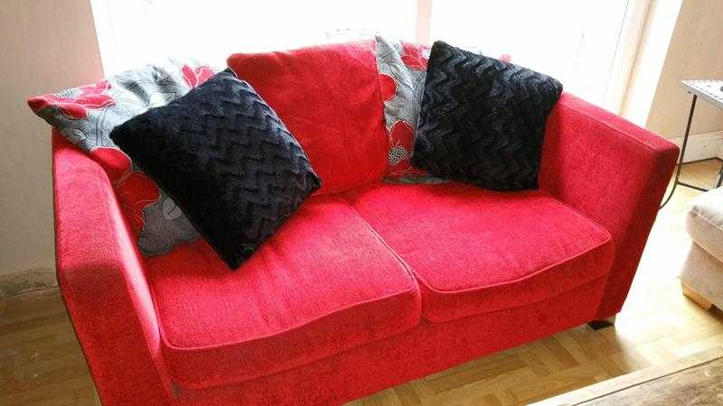 Red 2 Seater Sofabed