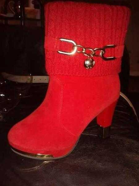 Red boots