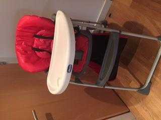 Red Chicco Highchair