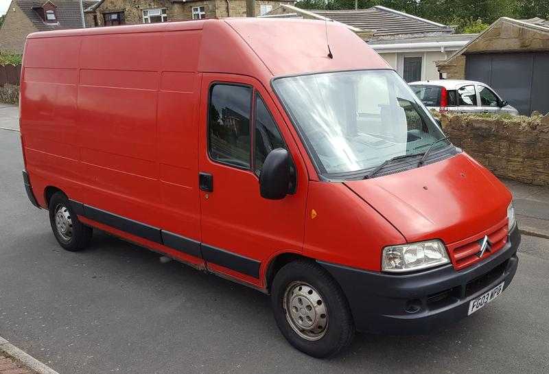 Red Citroen Relay Panel Van - 2003 - 134039000 Miles