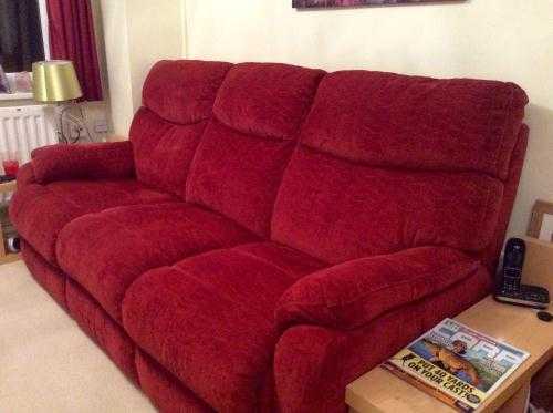 Red cloth sofa for sale